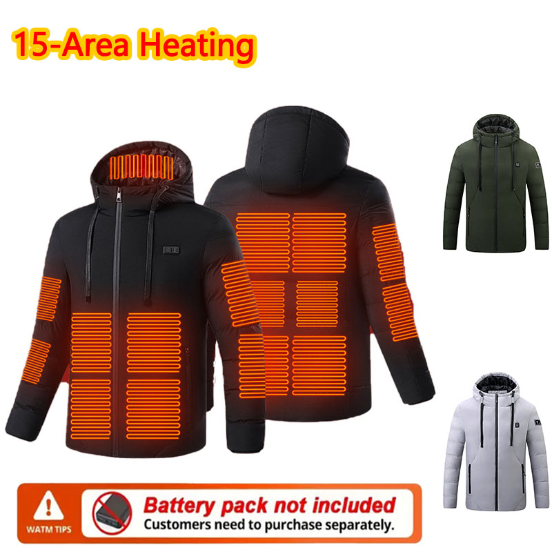 Veste d'hiver chauffante à 15  - Outdoor Sport Jacket avis et prix